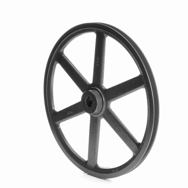 1 Groove Cast Iron Fhp - Finished Bore Sheave, BK160X1